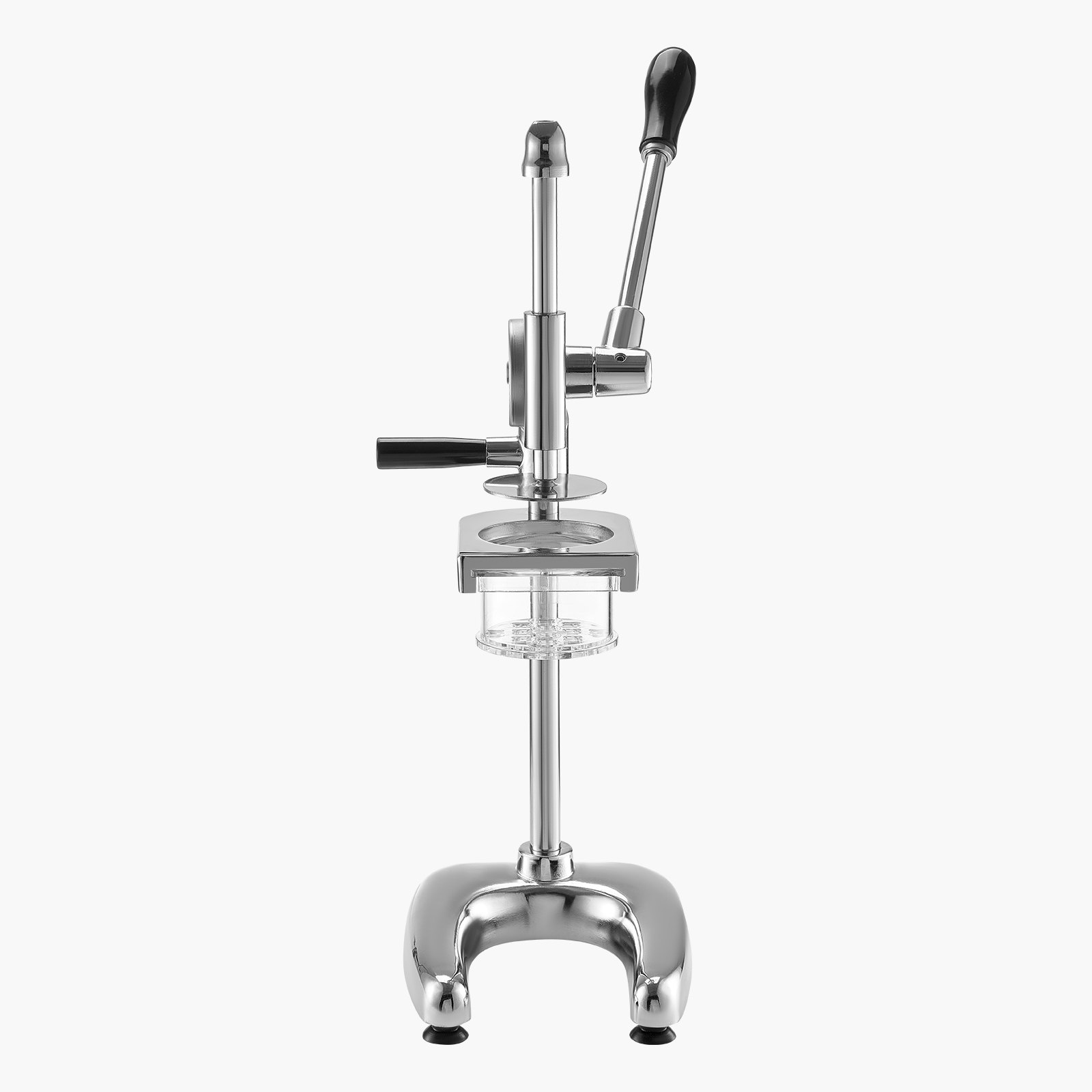 VEVOR Cutter comercial pentru cartofi prăjiți, storcător de fâșii de cartofi prăjiți din oțel inoxidabil, aparat lung de făcut cartofi prăjiți cu extruder extractibil, mașină manuală de stors piure de cartofi pentru restaurante și bucătărie de acasă