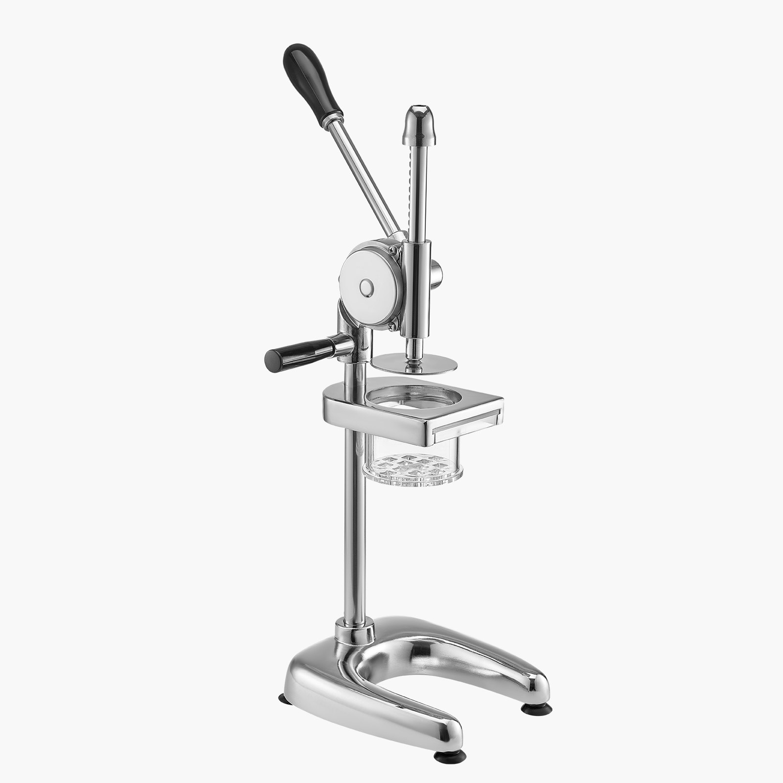 VEVOR Cutter comercial pentru cartofi prăjiți, storcător de fâșii de cartofi prăjiți din oțel inoxidabil, aparat lung de făcut cartofi prăjiți cu extruder extractibil, mașină manuală de stors piure de cartofi pentru restaurante și bucătărie de acasă