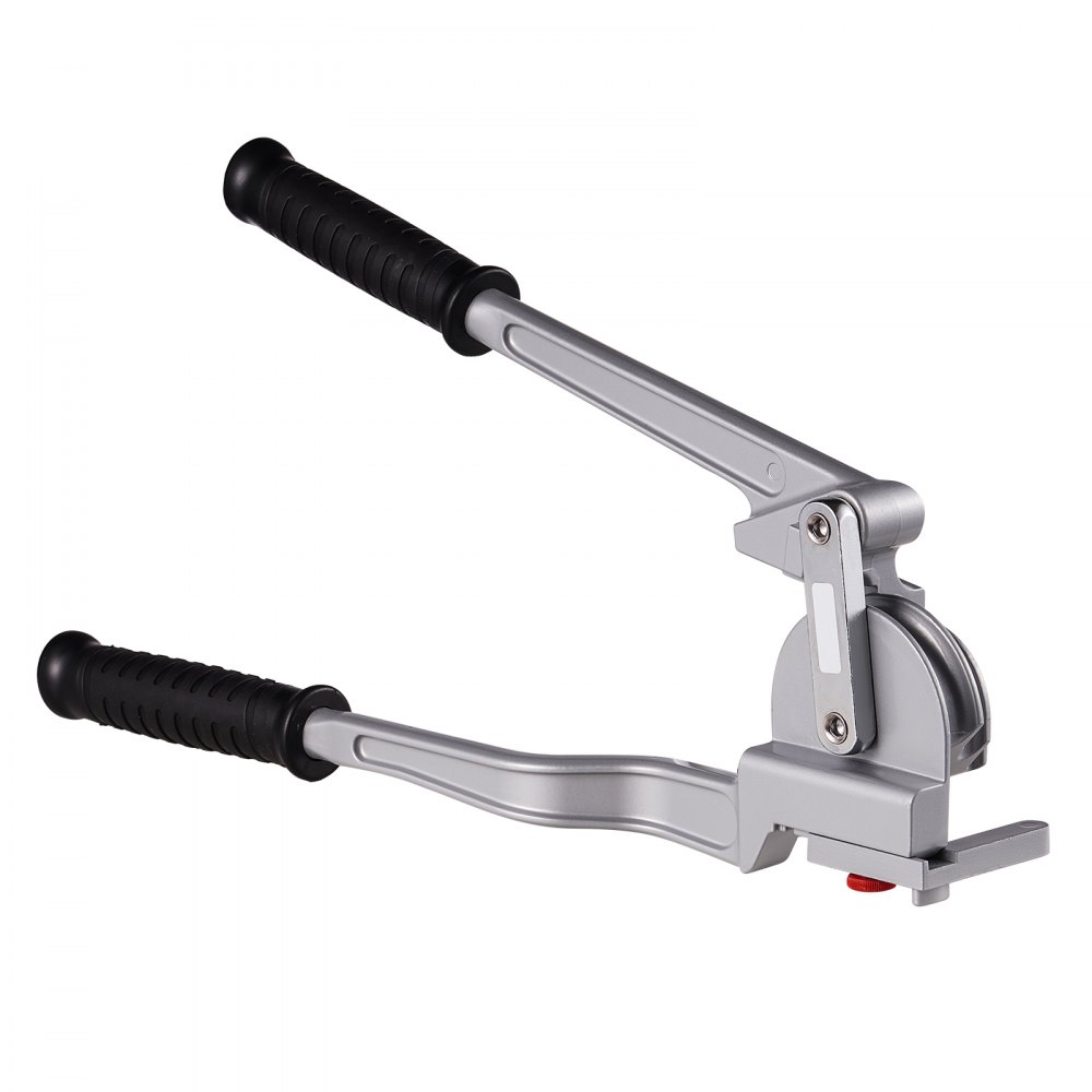 VEVOR pipe tube bender with dual black handles and a metallic body.