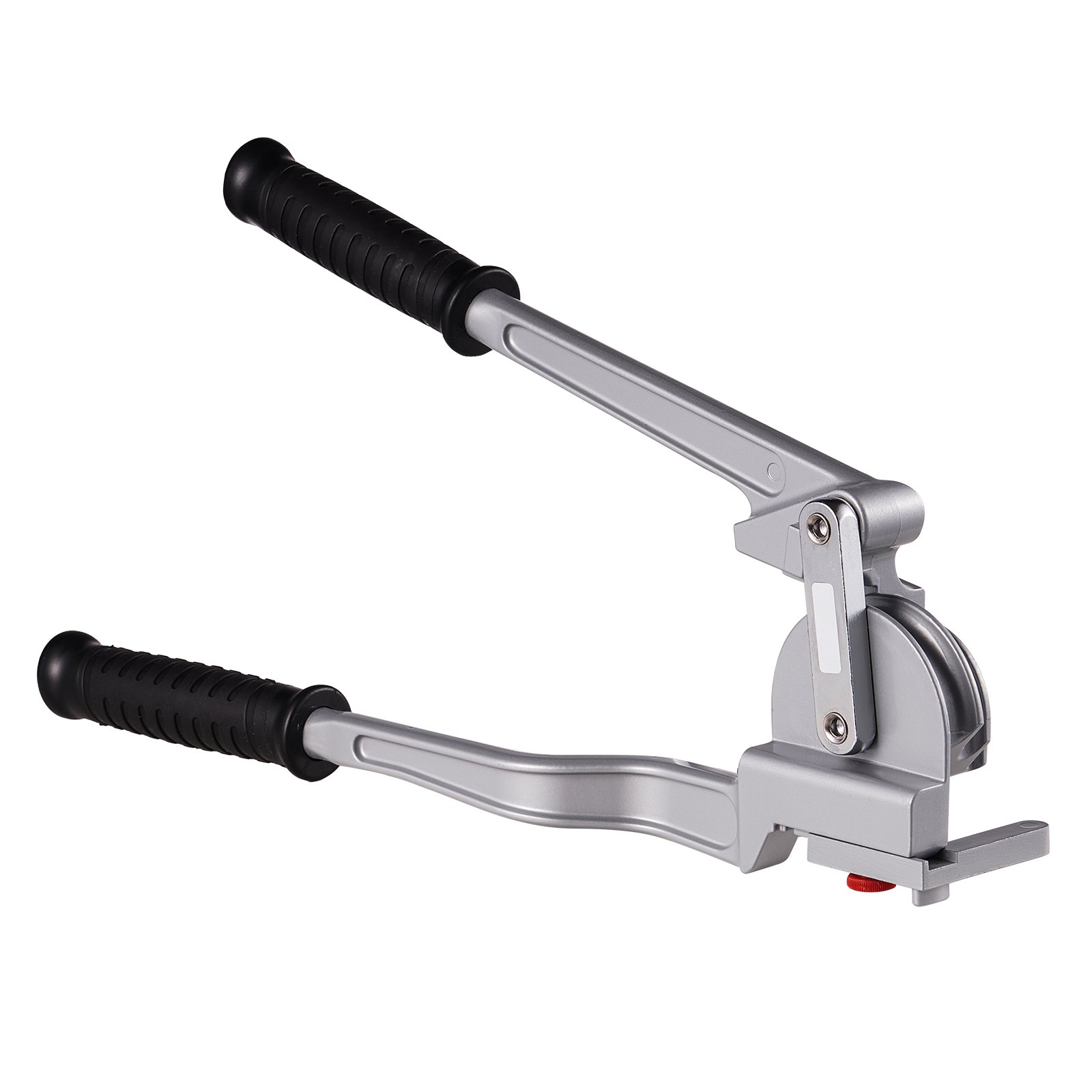 VEVOR pipe tube bender with dual black handles and a metallic body.