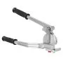 VEVOR Pipe Tube Bender, 1/4" (6.35 mm), 3/8" (9.5 mm), 1/2" (12.7 mm) OD, 3 in 1 Manual Lever Tube Bender, 180° Copper Aluminum Pipes Bending Tool for Automotive Repair, HVAC Air Conditioning