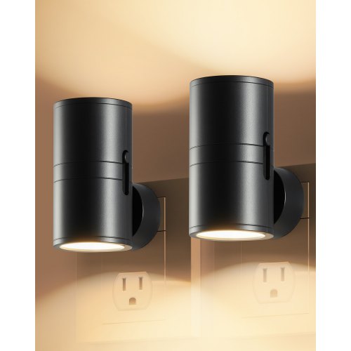 VEVOR LED Night Lights Dusk to Dawn Sensor Modern Night Lights Plug into Wall