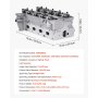 VEVOR Cylinder Head Assembly for 2011-2019 Chevy Cruze Sonic Trax 1.4L Turbo, 2013-2019 Buick Encore 4 Cyl 1.4L, Complete Engine Cylinder Head Assembly Replaces 55573669, 55565291, 55573010, 55573011