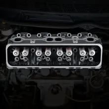 VEVOR Engine Cylinder Head Assembly Replacement, Cast Iron Engine Cylinder Head, Compatible with CHEVROLET 1500 PICKUP 96-99, ESCALADE 99-00, GMC 1500 PICKUP 96-99, SUBURBAN 1500 96-99, TAHOE 96 2000