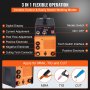 VEVOR 3 in 1 Plasma Cutter Welder Machine, CT-312 TIG/MMA Plasma Cutter Combo Machine, 30A Plasma Cutter, 120Amp TIG Welder and 120Amp Stick Welder