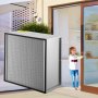 VEVOR HEPA Replacement Filter, 24\'\'x24\'\'x11.5\'\' AC Filter, True HEPA Pleated Air Filter, Air Filter Replacement with Galvanized Frame, 99.97% Standard Filter Compatible for HEPA Filter Novair 20