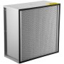 VEVOR HEPA Replacement Filter, 24\'\'x24\'\'x11.5\'\' AC Filter, True HEPA Pleated Air Filter, Air Filter Replacement with Galvanized Frame, 99.97% Standard Filter Compatible for HEPA Filter Novair 20