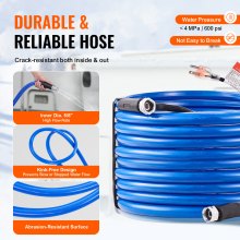 VEVOR 75ft Heated Water Hose for RV -45℉ Antifreeze Heated Drinking Water Hose