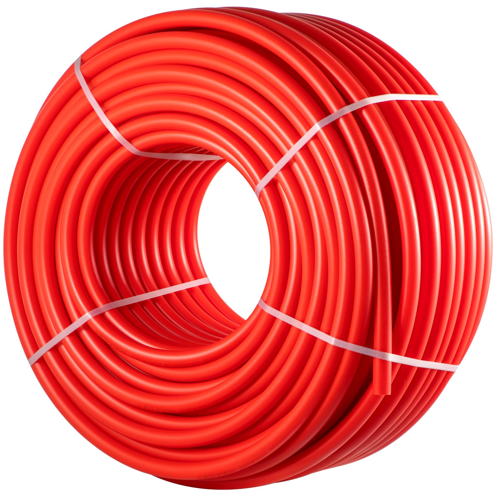 VEVOR PEX Pipe, 7/8 inch x 500 FT PEX Tubing, Non Oxygen Barrier Red PEX-B Pipe, Flexible PEX Water Line for RV Sewer Hose, Plumbing, Radiant Heating