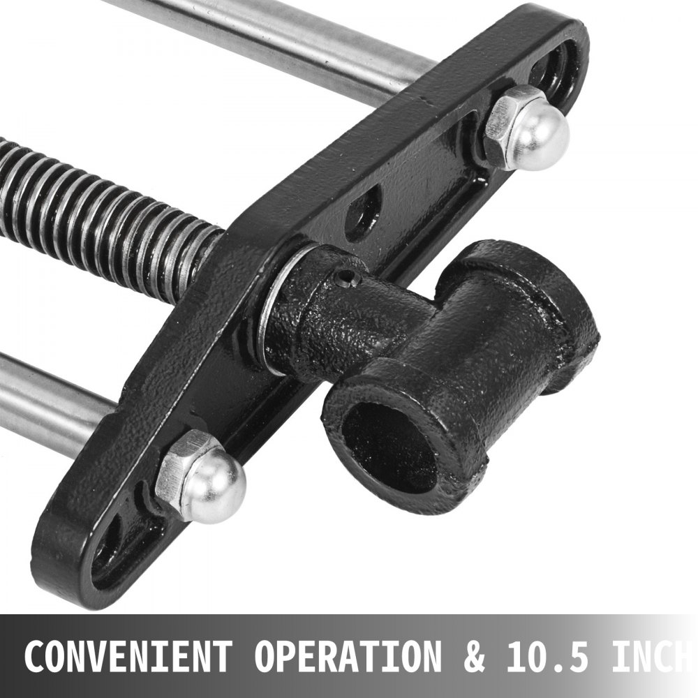 VEVOR 10.5" Woodworking Bench Vise, Wood Clamp Locking Cast Iron 500mm Screw