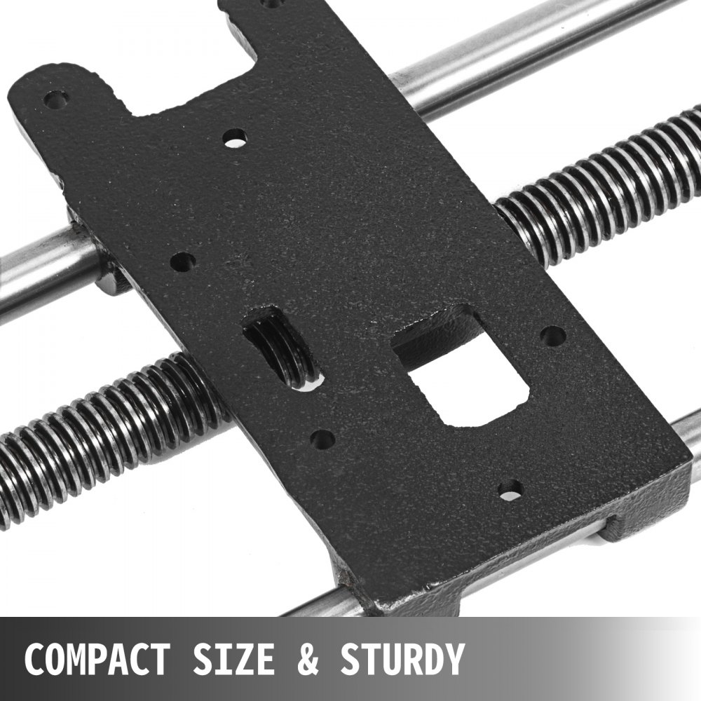 VEVOR 10.5" Woodworking Bench Vise, Wood Clamp Locking Cast Iron 500mm Screw