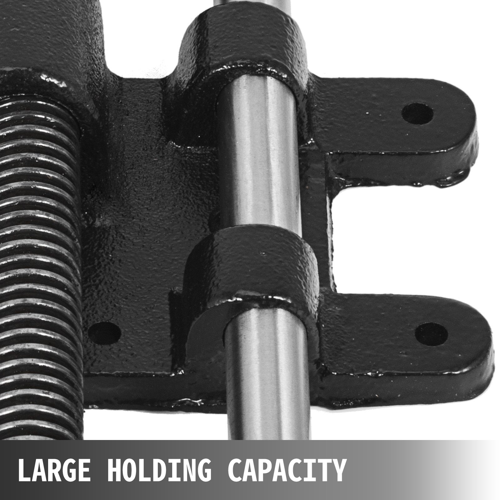 VEVOR 10.5" Woodworking Bench Vise, Wood Clamp Locking Cast Iron 500mm Screw