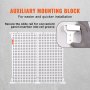 VEVOR Pegboard Wall Organizer 32" x 32", 330LBS Loading Garage Metal Pegboard Organizer Wall Mount, 25PCS Tool Storage Kit with 2 Peg Boards, Hooks, Storage Bins, Shelf Racks for Warehouse Garage Shop