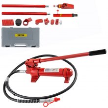 VEVOR 6 Ton Hydraulic Car Jack, 47.2 inch / 1.2 m Oil Tube Portable Hydraulic Auto Body Dent Frame Repair Kit for Automobile Repairing and Hydraulic Equipment Construction