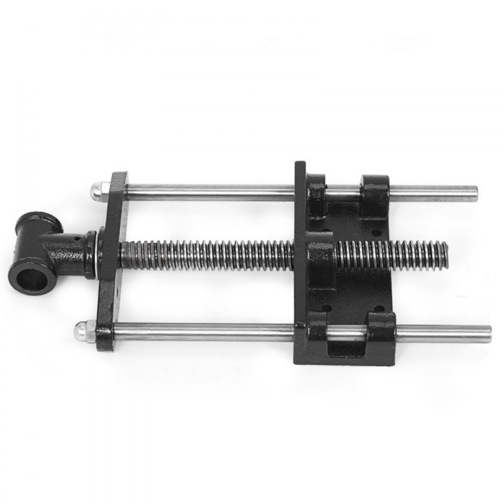 VEVOR 7" Woodworking Bench Vise, Wood Clamp Press Locking Cast Iron 250mm Screw