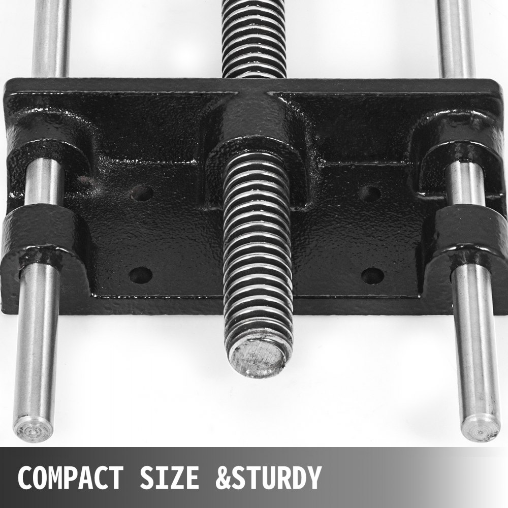 VEVOR Woodworking Bench Vise 7 Inch,Heavy-Duty Steel and Cast Iron Structure Woodworking Front Vise,Easy-to-operate Workbench Vise,Durable Woodworking Vise for Home, Woodworking Studios