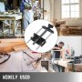 VEVOR Woodworking Bench Vise 7 Inch,Heavy-Duty Steel and Cast Iron Structure Woodworking Front Vise,Easy-to-operate Workbench Vise,Durable Woodworking Vise for Home, Woodworking Studios