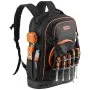 VEVOR Tool Backpack, 65 Pockets, Heavy-duty Tools Storage Organizer Work Bags with Laptop Compartment & Molded Base, Electrician Jobsite Backpack for Electrician, Repairman, and HVAC Techs