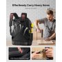 VEVOR Tool Backpack with Tools 65 Pockets Tear-resistant Jobsite Backpack
