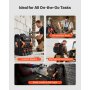 VEVOR Tool Backpack 45 Pockets Tear-resistant Jobsite Backpack for Electrician
