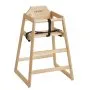 VEVOR Baby High Chair Wooden Toddler Chair Portable Baby Booster Seat Natural