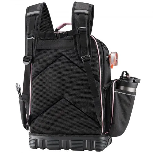 VEVOR Tool Backpack 56 Pockets Tear-resistant Jobsite Backpack for Electrician