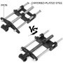VEVOR Wood Vise 9 Inch Woodworking Vise, Heavy-Duty Steel and Cast Iron Workbench Vise, Easy-to-operate Front Vise, Durable Woodworking Bench Vise for Home, Woodworking Studios, Teaching Equipment
