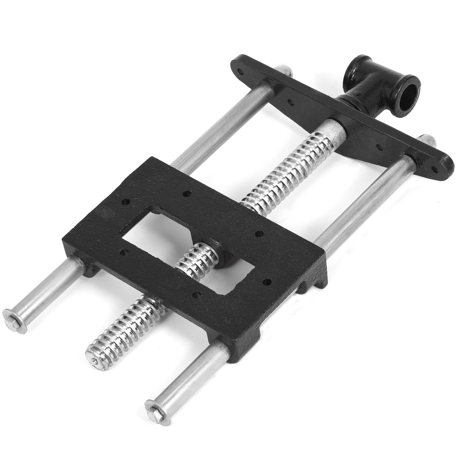 VEVOR Wood Vice 9 Inch Woodworking Vice, Heavy-Duty Steel and Cast Iron Workbench Vice, Easy-to-operate Front Vice, Durable Woodworking Bench Vice for Home, Woodworking Studios, Teaching Equipment