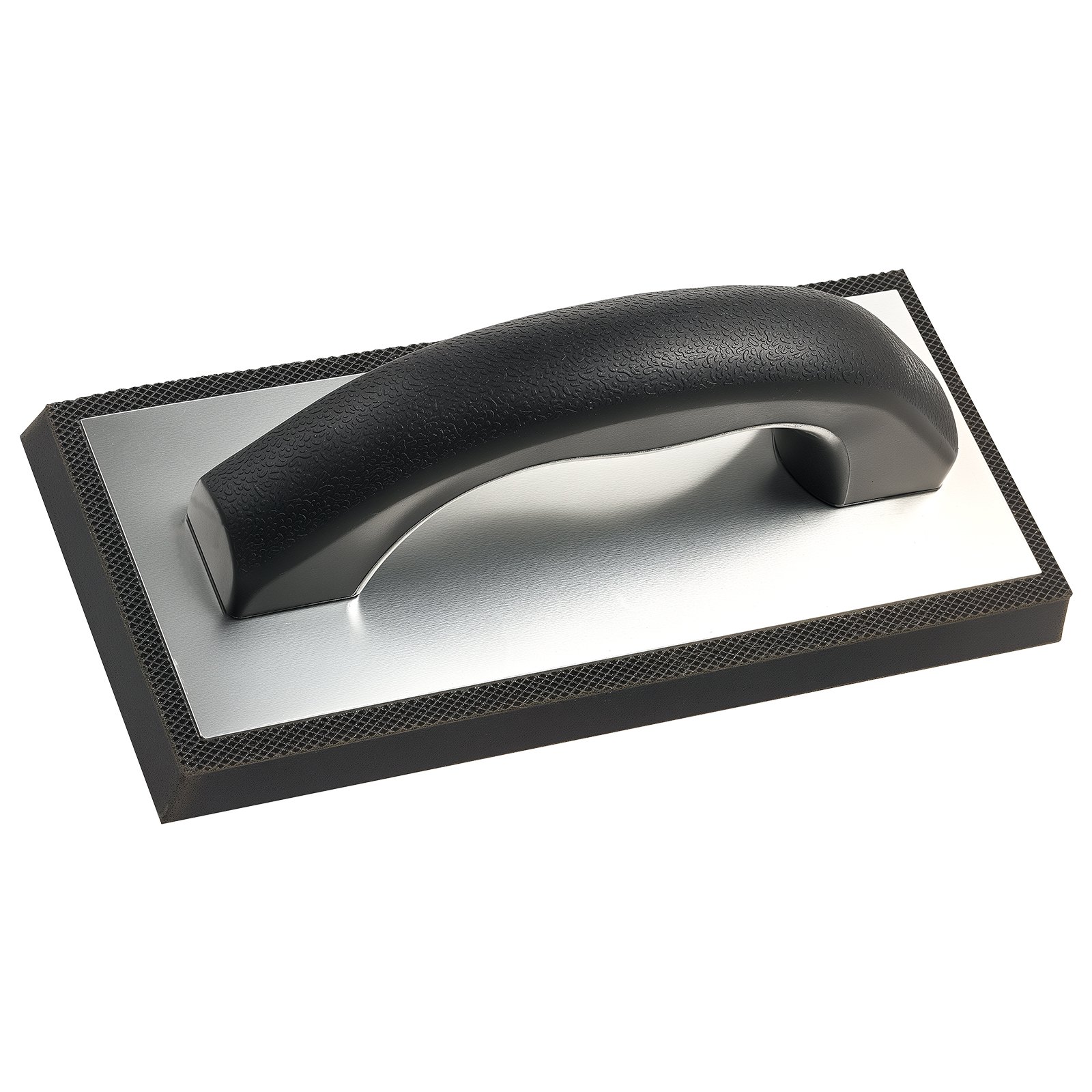 VEVOR Grout Float, Professional Rubber Tile Grout Tool with Anti-slip Handle & Lightweight Aluminum Connector Backplate, Easy to Operate & Cleaning for Smoothly Apply to Concrete, Plaster, Drywall