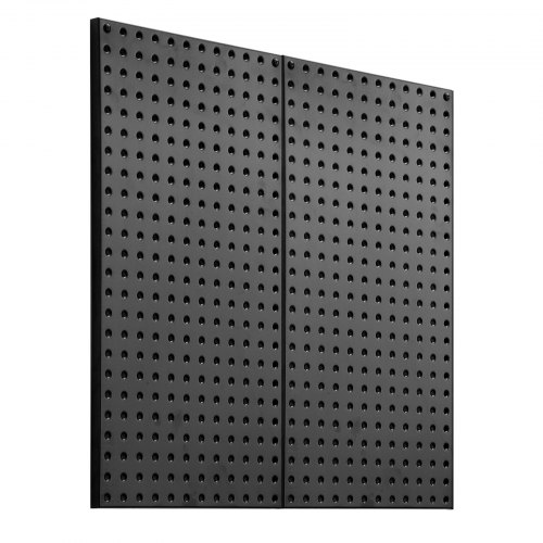VEVOR Metal Pegboard Panels 2 panels 24" x 12" Wall Organizer for Garage Tool