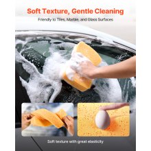6 Pcs Cleaning Sponges Large Sponge with Thick Foam for Home Kitchen Bathroom
