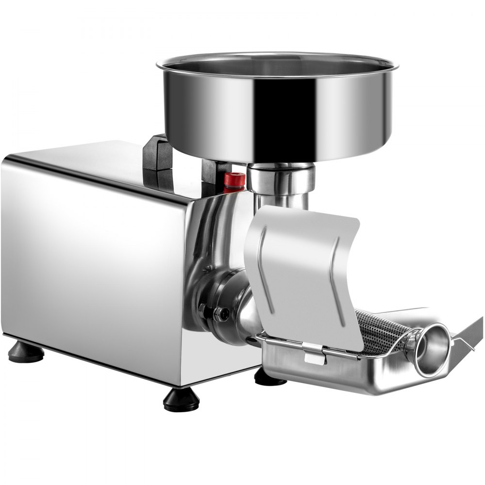 VEVOR Electric Tomato Strainer 370W Tomato Milling Machine Stainless Steel Tomato Sauce Maker Pure Copper Motor Tomato Sauce Maker 90-160 KG Per Hour for Food Strainer and Sauce Maker