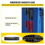 VEVOR socket organizer with rubberized magnetic base on toolbox, scratches-proof, protects socket surface.