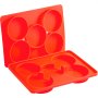 Vevor Burger Press And Freezer Container Innovative Burger Press 5-in-1 Red Bbq