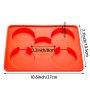 Vevor Burger Press And Freezer Container Innovative Burger Press 5-in-1 Red Bbq
