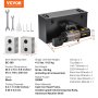 VEVOR Electric Hydraulic Rebar Cutter, 2000W Portable Rebar Cutter, Cutting up to 1.1 Inch (5-28mm) Rebar within 4 Seconds, High Power Steel Rebar Cutter with Oil Can Rich Accessories,Black BC-300