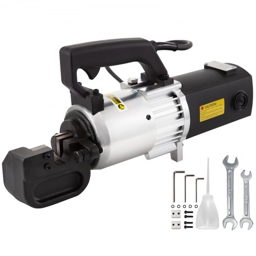 VEVOR Portable Rebar Cutter Electric Hydraulic 6- 25mm Steel Rod Bar Cutting