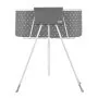 VEVOR Portable Dog Bathtub, Elevated & Foldable Space-saving Pet Shower Station with Efficient Drainage, Bathing Tub for Washing & Grooming Small and Medium Size Dogs and Cats Indoor & Outdoor, Grey