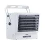 VEVOR Electric Garage Heater, 15000-Watt with Remote Control & 10 Hour Timer & Overheat Protection Wall/Ceiling Mounted Shop Heater, Commercial Fan-forced for Indoor Workshop  Warehouse,240V White