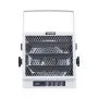 VEVOR Electric Garage Heater, 4800-Watt with Remote Control & 10 Hour Timer & Overheat Protection Wall/Ceiling Mounted Shop Heater, Commercial Fan-forced for Indoor Workshop  Warehouse,240V White