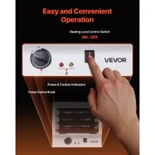 VEVOR Electric Garage Heater 5000Watt Ceiling Mounted for Workshop 240V White