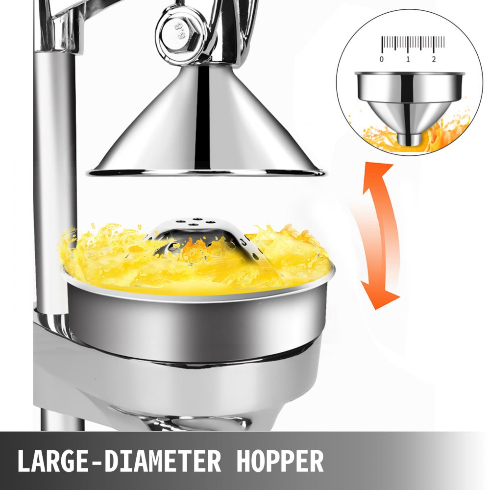 Vevor Hand Press Commercial Pro Manual Exprimidor de jugo de limón y cítricos