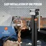 VEVOR Trailer Jack, Trailer Tongue Jack Welding-on 2268 kg Weight Capacity, Trailer Jack Stand with Handle for lifting RV Trailer, Horse Trailer, Utility Trailer, Yacht Trailer