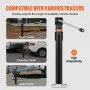 VEVOR Trailer Jack, Trailer Tongue Jack Welding-on 2268 kg Weight Capacity, Trailer Jack Stand with Handle for lifting RV Trailer, Horse Trailer, Utility Trailer, Yacht Trailer