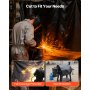 VEVOR Welding Blanket Roll, 5 x 150 FT Silicone Coated Fiberglass Welding Blanket, Up to 1800°F Heat Resistant Safety Protection Blankets, Flame Retardant Fireproof Insulation Mat Roll
