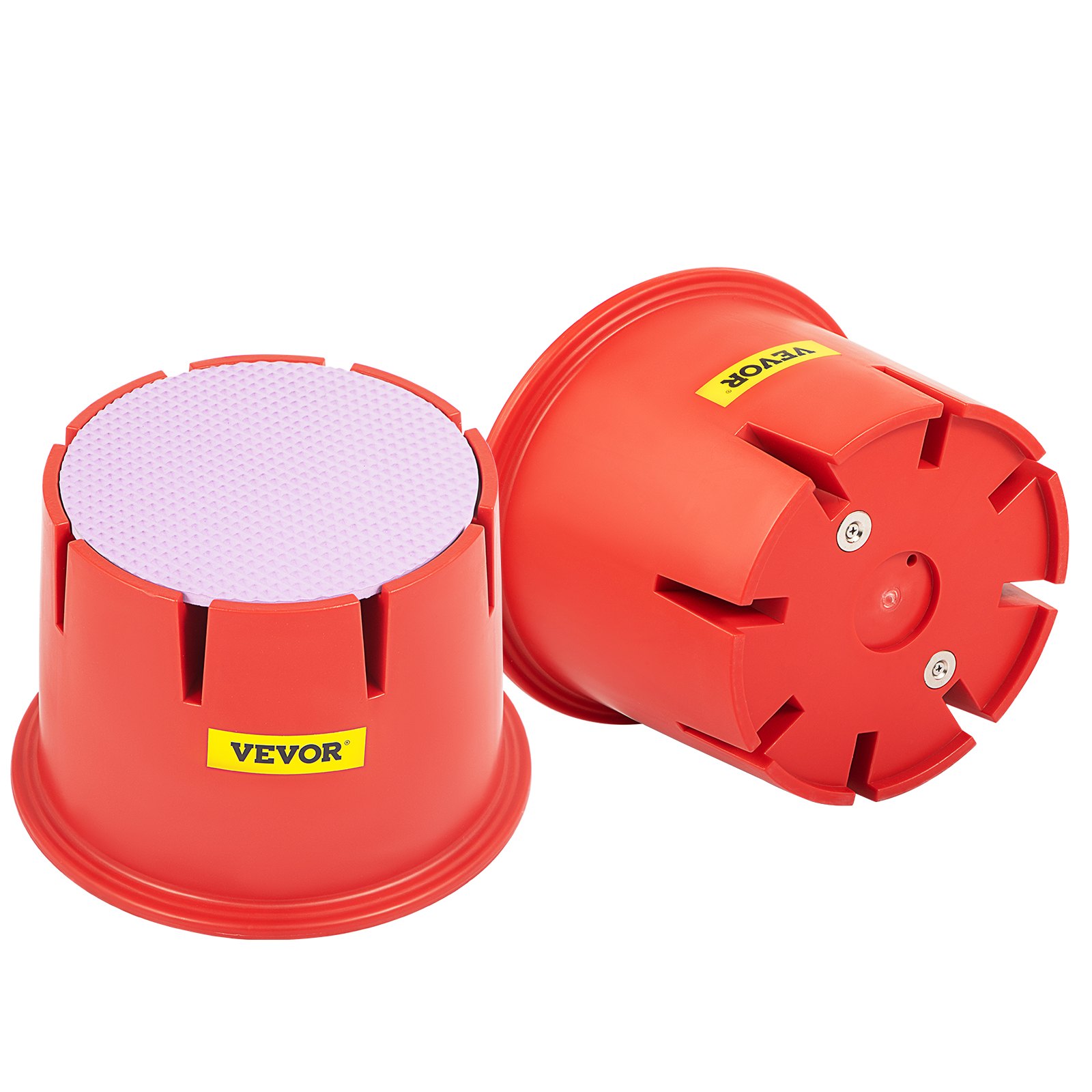 VEVOR Trailer Jack Block Trailer Stabilizer 2PC HDPE RV Block with EPV Cushion