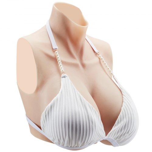 Sein Silicone De Faux Seins RéAlistes Poitrine Drag Queen Artificiels