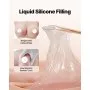 Silicone Breastplate D-Cup High Neckline Fake Breasts for Cosplay Drag Queen
