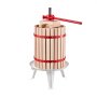 VEVOR 4.75 Gal/18L Fruit Wine Press, Solid Wood Basket with 8 Blocks, Heavy Duty Manual Juice Maker, Cider Apple Grape Tincture Honey Olive Oil Making Press with Handle for Kitchen, Home