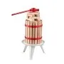 VEVOR 1.6 Gal/6L Fruit Wine Press, Solid Wood Basket with 8 Blocks, Heavy Duty Manual Juice Maker, Cider Apple Grape Tincture Honey Olive Oil Making Press with Handle for Kitchen, Home